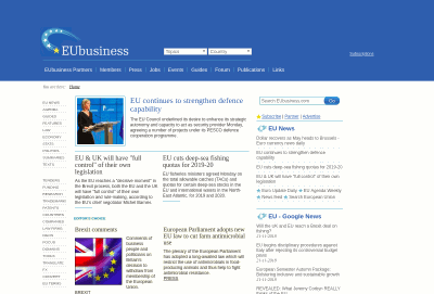 EUbusiness Online Information Service