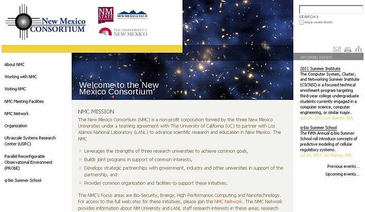 New Mexico Consortium: Conferences