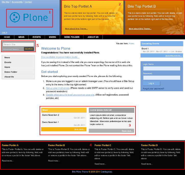 Brio Plone Theme