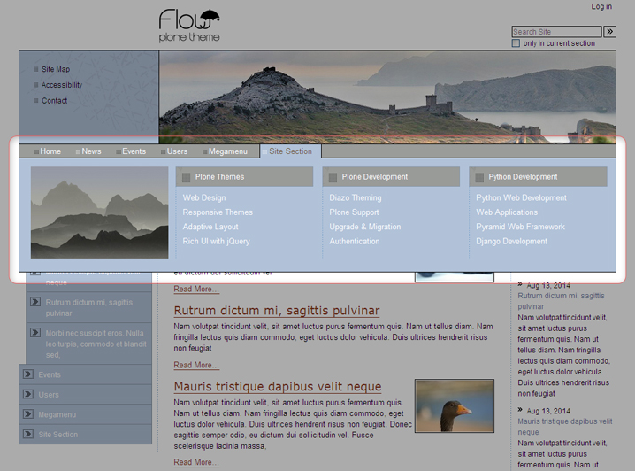 quintagroup.megamenu for Flow theme