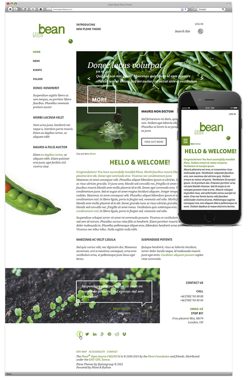 Green Bean Plone Theme.png