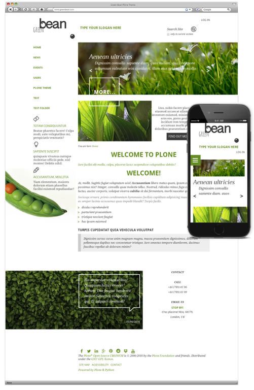 Green Bean Plone Theme.png