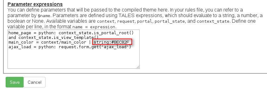 customize Publisher's theme’s main color